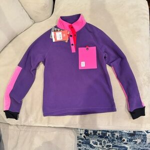 NWT - defective (sun fading spots) Women’s Topo Designs Mountain Fleece - Small